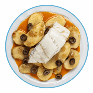 Bacalao a la mediterránea