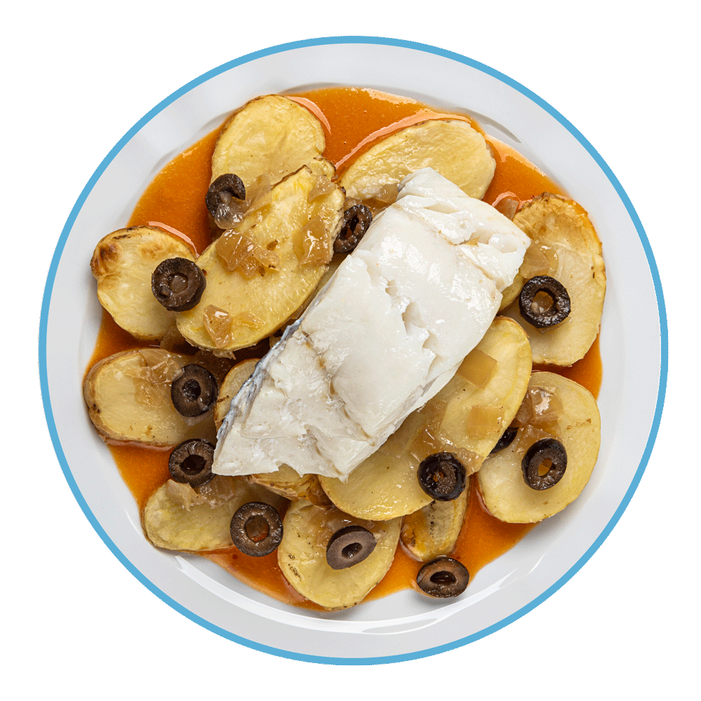 Bacalao a la mediterránea